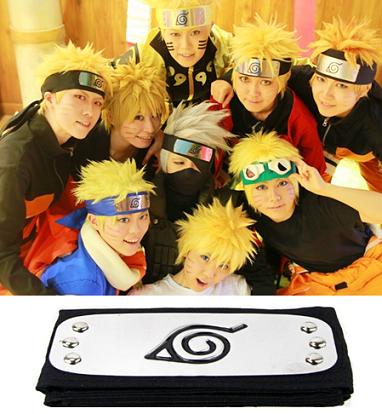 Naruto Headbands For True Ninjas!. - Japanese Auction